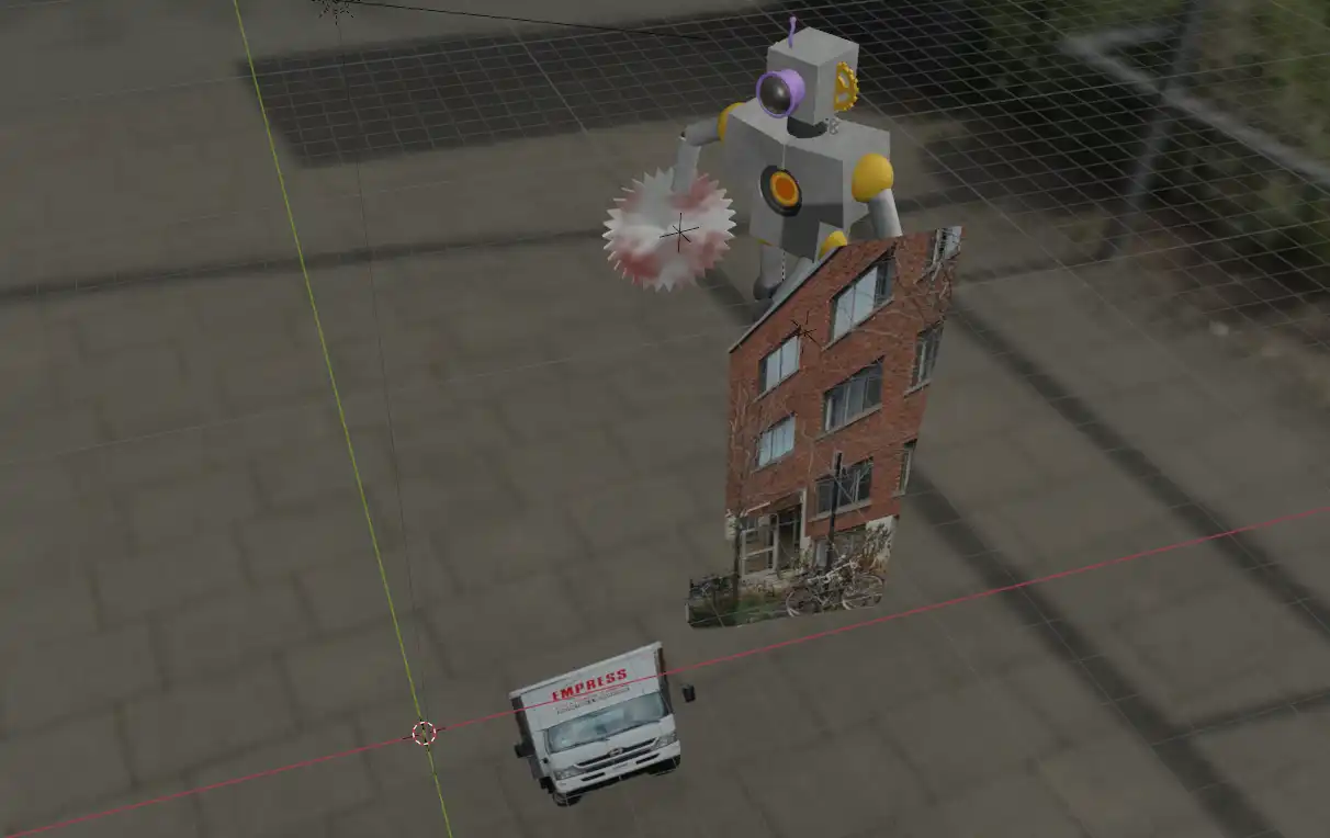 3D scene