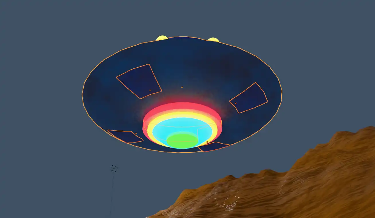 Under the UFO